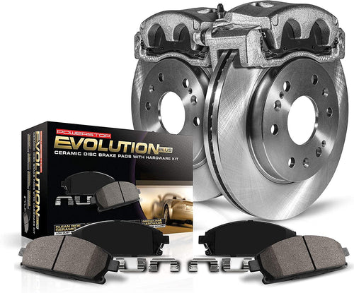 KCOE8316 Autospecialty Front Brake Caliper Kit- Brake Rotors, Brake Pads & Calipers