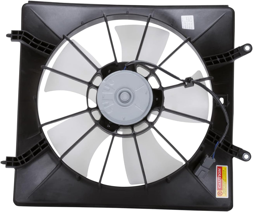 600410 Cooling Fan Assembly Compatible with 1999-2004 Honda Odyssey , Black