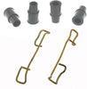 Gold 18K1019X Rear Disc Brake Caliper Hardware Kit with Springs and Bushings
