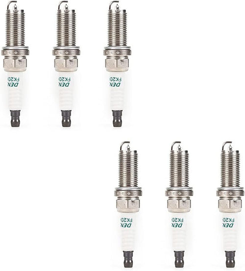 6-Pcs Compatibile with Lexus/Toyota Spark Plugs 90919-01249 for Denso FK20HBR11 3473 IS GS LS