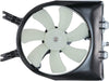 610850 Condenser Cooling Fan Assembly Compatible with 2005-2010 Honda Odyssey, Black