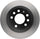 Gold 18A2409 Black Hat Rear Disc Brake Rotor