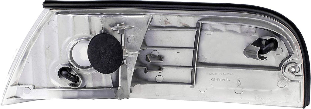 Dorman 1630303 Front Passenger Side Turn Signal/Parking Light Assembly Compatible with Select Ford Models