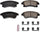 (Z23-1522) Z23 Evolution Sport Brake Pads, Front