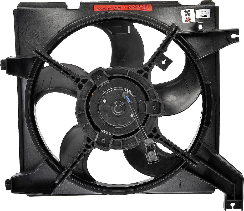 Dorman 620-812 Engine Cooling Fan Assembly Compatible with Select Hyundai Models,Black