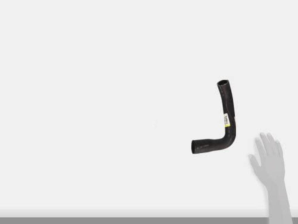 Dayco 71933 Curved Hose, Black