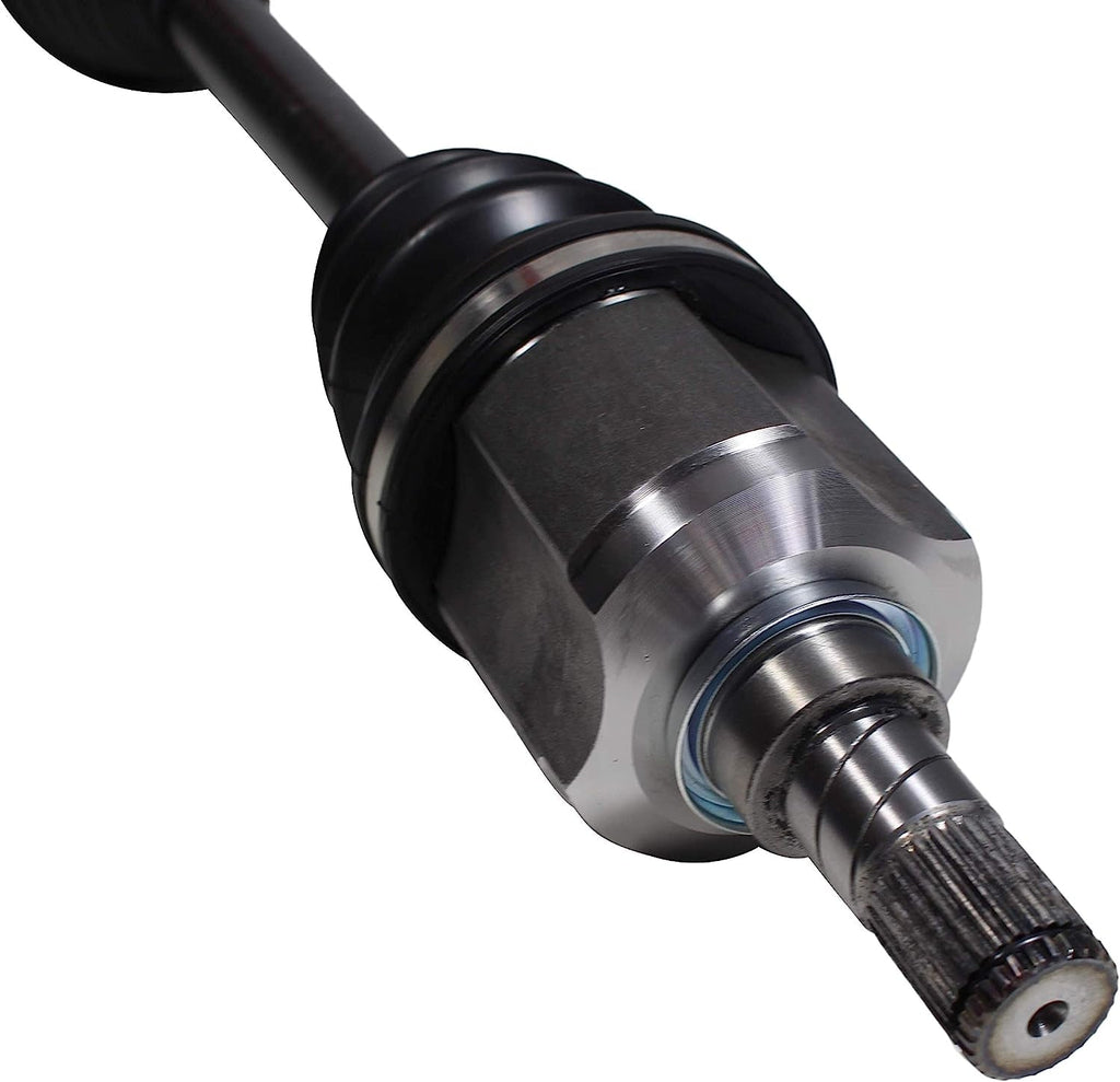 NCV53911 CV Axle Shaft Assembly - Left Front (Driver Side), Black & Silver