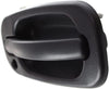 for Chevy Silverado 3500 Exterior Door Handle Front Passenger Side Textured Black 2001-2006 | with Key Hole | Trim: Base/Ls/Lt | GM1311129 | 15034986