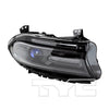 TYC Headlight Assembly for 16-17 Charger 20-9695-90