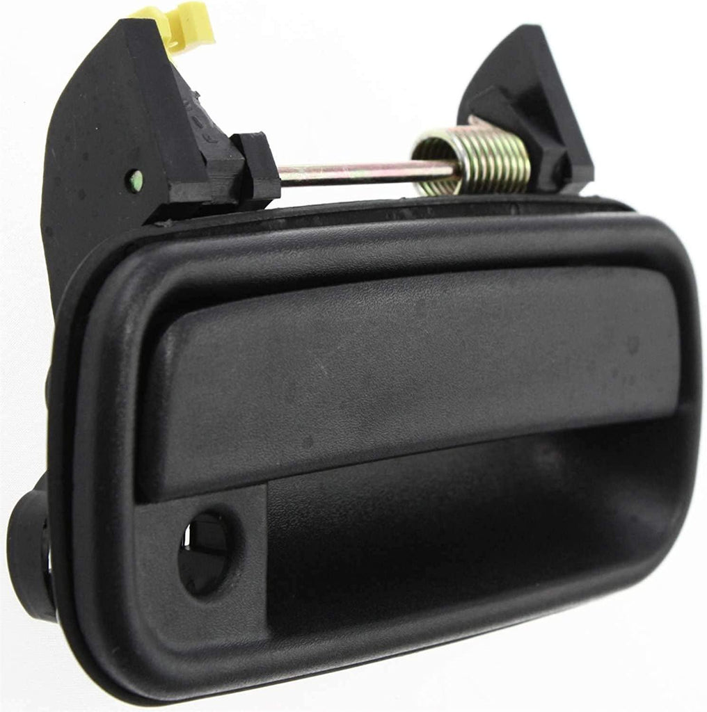 Front Exterior Door Handle Kit Compatible with 1989-1995 Toyota Pickup Textured Black Driver and Passenger Side