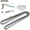 TK10249 Engine Timing Chain Kit Sets Replaces for Chevrolet for Pontiac for Oldsmobile for Buick Cavalier Sunfire Alero Grand Am Malibu Skylark Achieva 2.4L