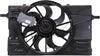 622090 Cooling Fan Assembly Compatible with 2004-2011 Volvo S40, Black