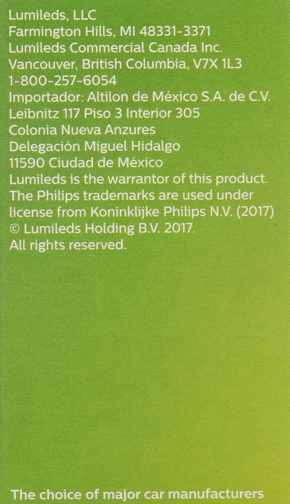 Headlight Bulb for Roadster, PT Cruiser, Charger, Viper, Cts+More 9005XSLLC1