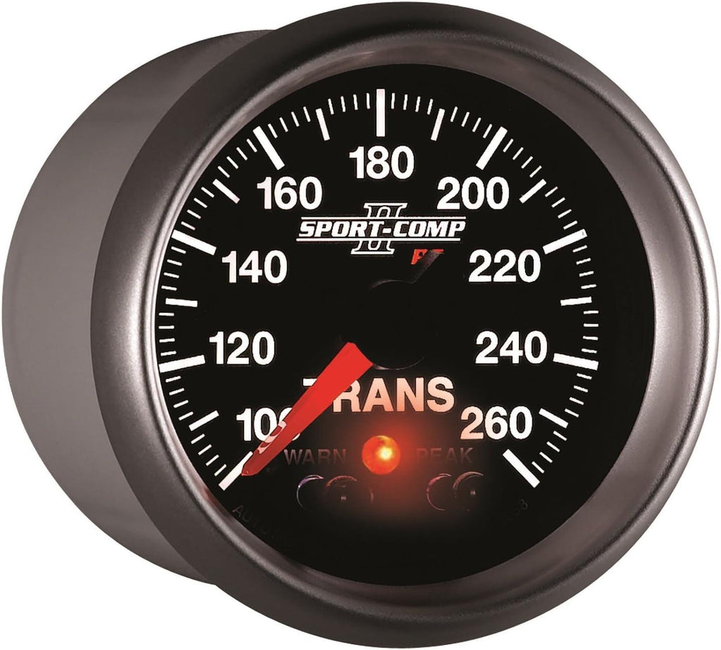 3658 2-1/16" 100- 260 F Full Sweep Electric Transmission Temperature Gauge