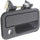 for Isuzu Pickup Exterior Door Handle 1988-1995 Front Passenger Side Textured Black | W/Key Hole| Trim:All Submodels