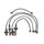 Denso Spark Plug Wire Set for 1980-1983 Vanagon 671-4094