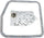 Transmission Filter for Prizm, Corolla, Tercel, Spectrum, MR2, Nova, Camry 18163