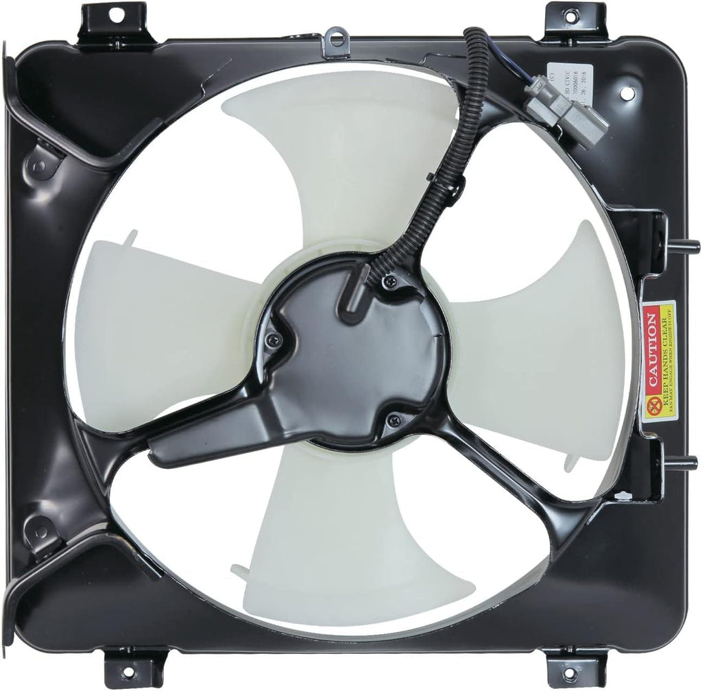 610280 Cooling Fan Assembly Compatible with 1999-2000 Honda Civic