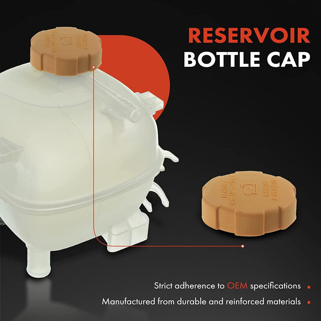 A-Premium Engine Coolant Overflow Recovery Reservoir Tank [With Cap & Sensor] Compatible with Saab 9-3 2003-2011, 9-3X 2010 2011, 2.0L, Replace# 11846007803, 1304237