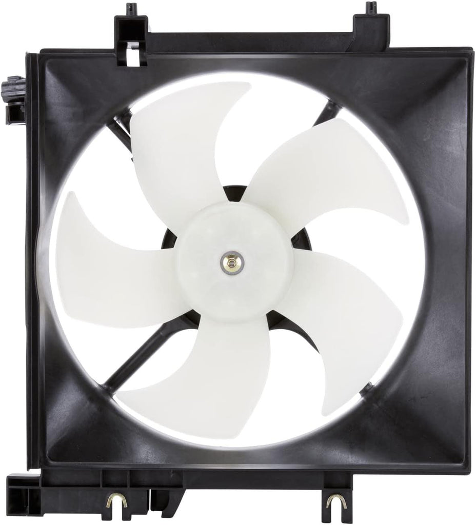 601070 Cooling Fan Assembly Compatible with 2005-2014 Subaru Legacy, Black