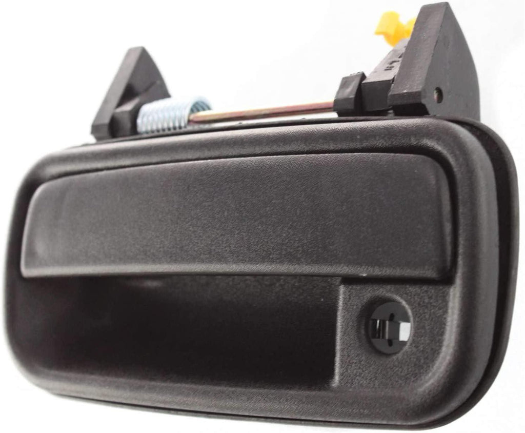 Front Exterior Door Handle Kit Compatible with 1989-1995 Toyota Pickup Textured Black Driver and Passenger Side