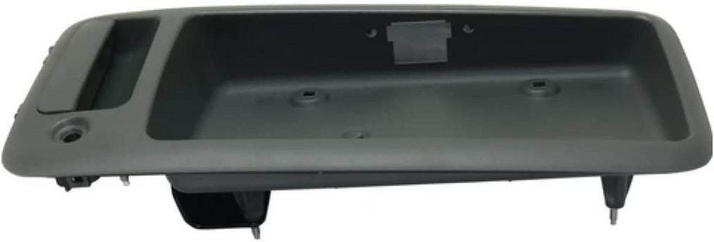 for Chevy Express 3500 Exterior Door Handle Rear-Back Door Textured Gray 1996-2002 | Trim: Base/Ls