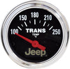 880260 Jeep Electric Transmission Temperature Gauge, 2 1/16"
