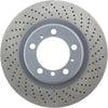 Centric Rear Passenger Side Disc Brake Rotor for Panamera, 911 (128.37055)