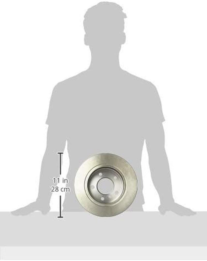 Silver 18A607A Rear Disc Brake Rotor