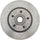 Silver 18A12A Front Disc Brake Rotor and Hub Assembly