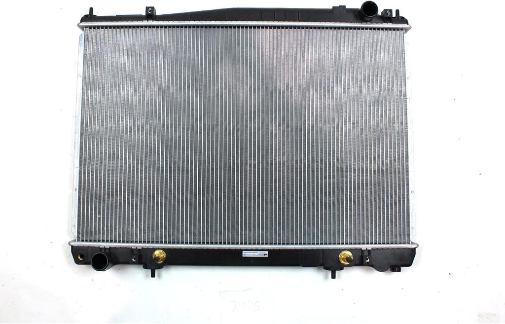 2426 Compatible with Infiniti 1-Row Plastic Aluminum Replacement Radiator
