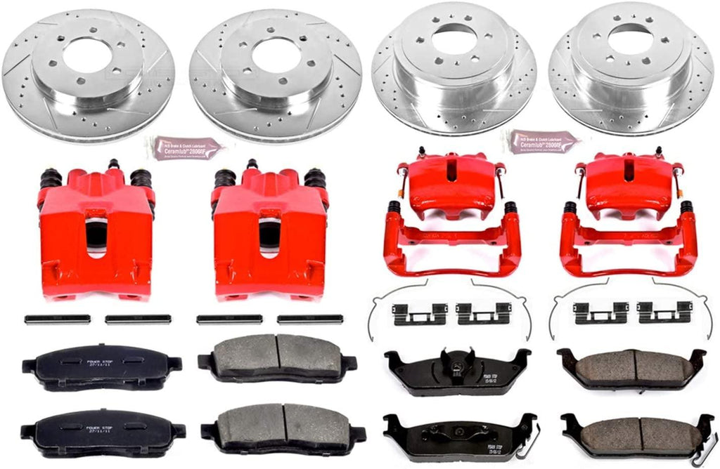 (KC1944A) 1-Click Performance Brake Kit with Calipers