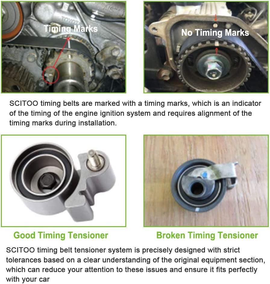 TS26226 ITM226 135-1330 19200-P13-003 14400-P13-014 13405-PT0-004 13404-P13-003 WP4016 WPHO016 WP135-1330 14510-P13-003 Engine Timing Belt Kit Fits for 1993-2001 for Honda Prelude