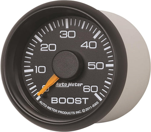 8305 Chevy Factory Match Mechanical Boost Gauge 2.3125 In.