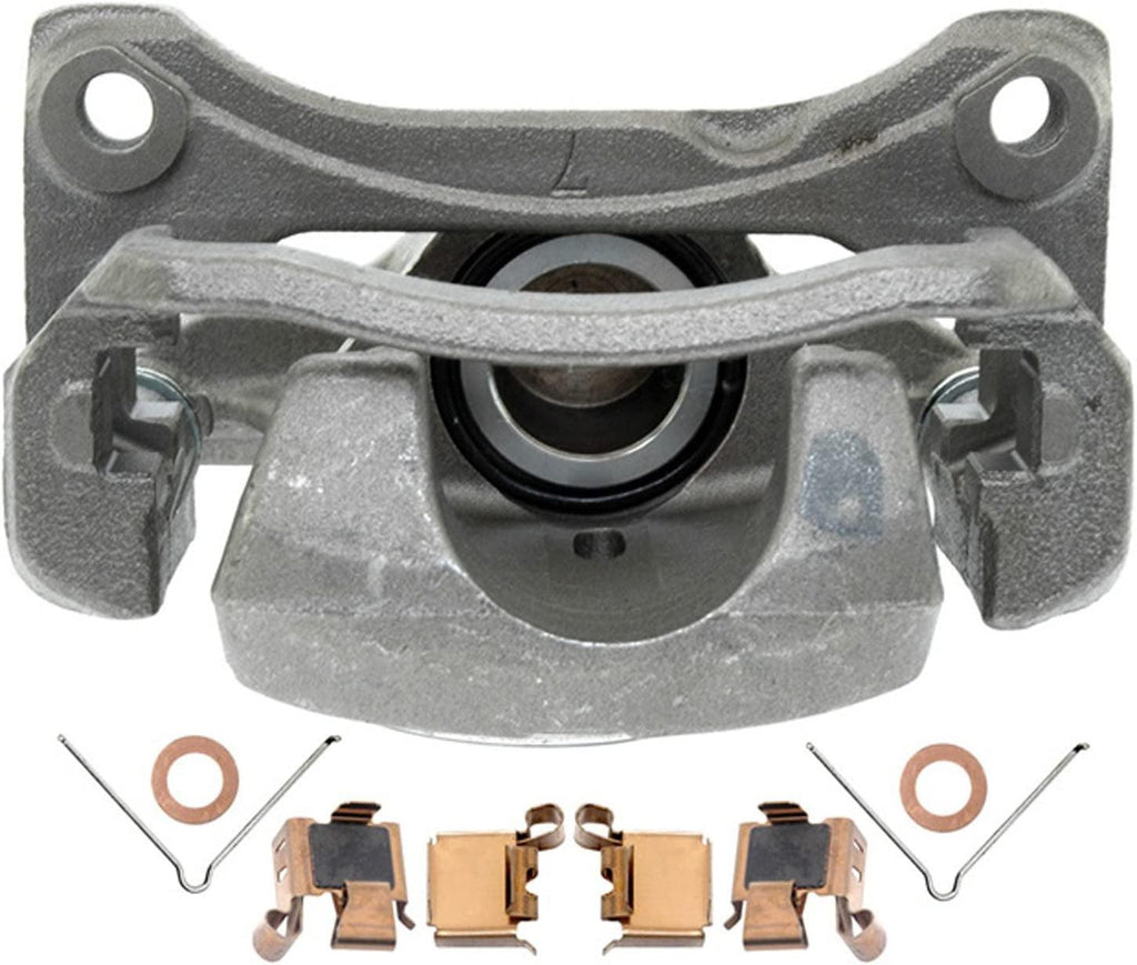 Gold 18FR1446 Rear Driver Side Disc Brake Caliper Assembly (Friction Ready Non-Coated), Remanufactured