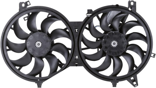 621840 Cooling Fan Assembly Compatible with 2009-2013 Infiniti G37, Black