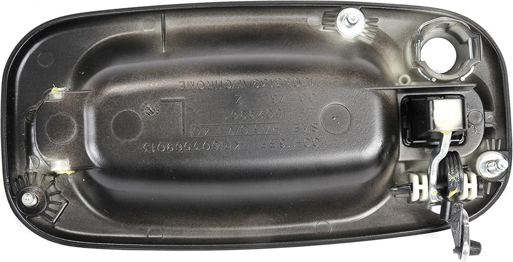 GM Genuine Parts 19245505 Primed Driver Side Front Exterior Door Handle with Retainer and Clip