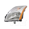 TYC Headlight Assembly for 10-12 Nissan Sentra 20-9214-00-9