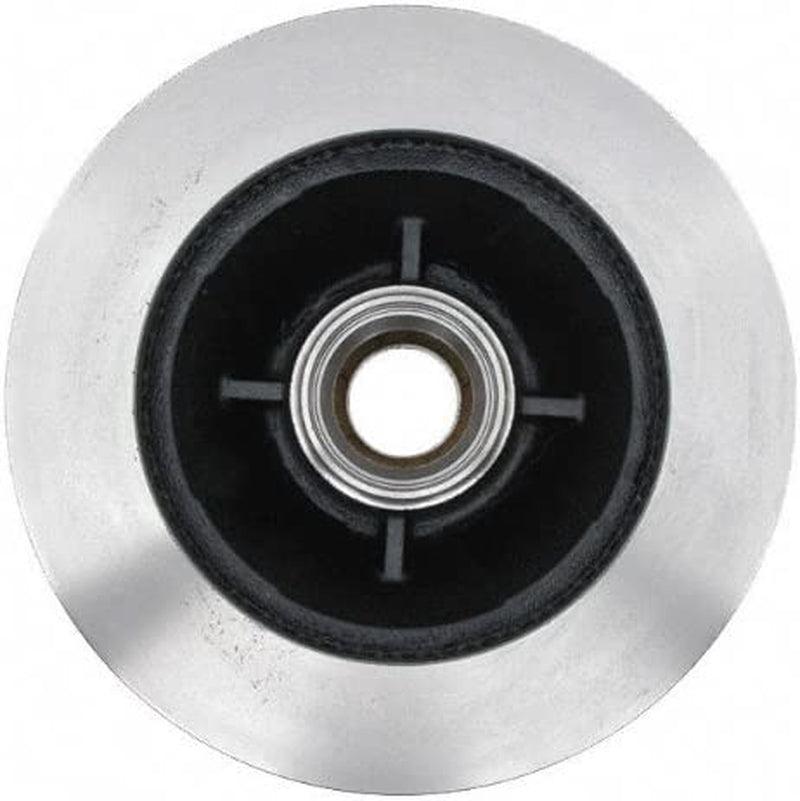 Gold 18A97 Black Hat Front Disc Brake Rotor and Hub Assembly