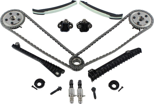 DNJ TK4173M Timing Chain Kit For: 2004-2014 / Ford, Lincoln/Expedition, F-150, F-250 Super Duty, F-350 Super Duty, Mark LT, Navigator / 5.4L / SOHC / V8 / 24V / 330Cid / [VIN 5, VIN V]