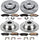 KOE2060 Autospecialty Front and Rear Replacement Brake Kit-Oe Brake Rotors & Ceramic Brake Pads