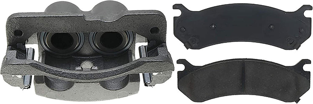 Gold 18R1379PV Disc Brake Caliper Assembly with Ceramic Pads (Police Loaded Non-Coated), Remanufactured