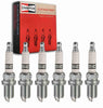 6 Pc Champion Platinum Spark Plugs Compatible with Dodge Dakota 3.9L V6 1992-1996