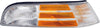 Dorman 1630265 Front Passenger Side Turn Signal/Parking Light Assembly Compatible with Select Ford Models