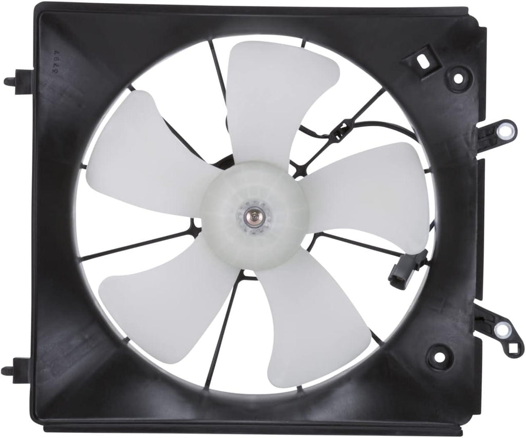 600710 Cooling Fan Assembly Compatible with 1998-2002 Honda Accord , Black