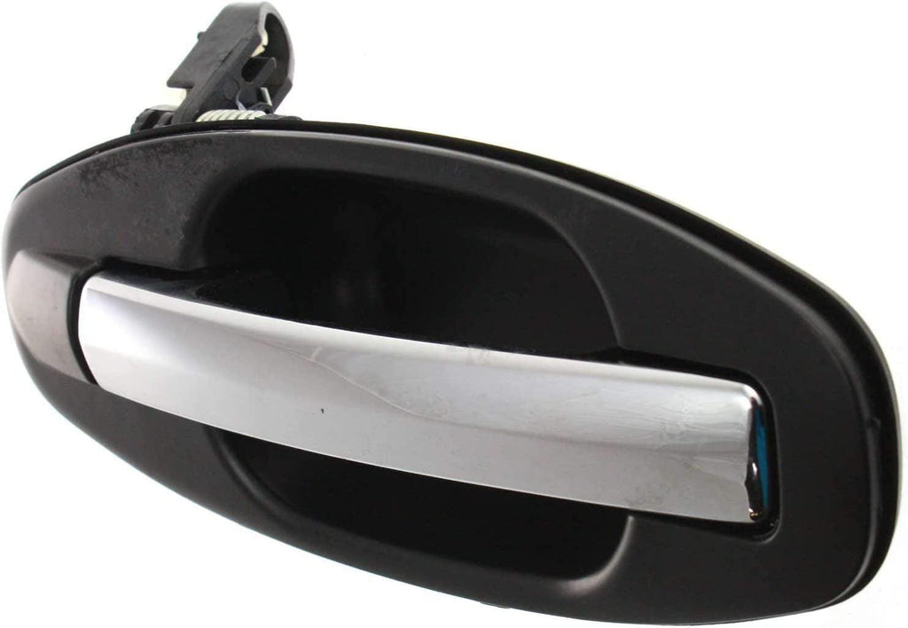 Front and Rear, Driver and Passenger Side Exterior Door Handle SET Compatible with 2001-2006 Hyundai Santa Fe