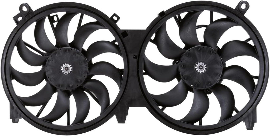 622150 Cooling Fan Assembly Compatible with 2009-2014 Nissan Maxima, Black