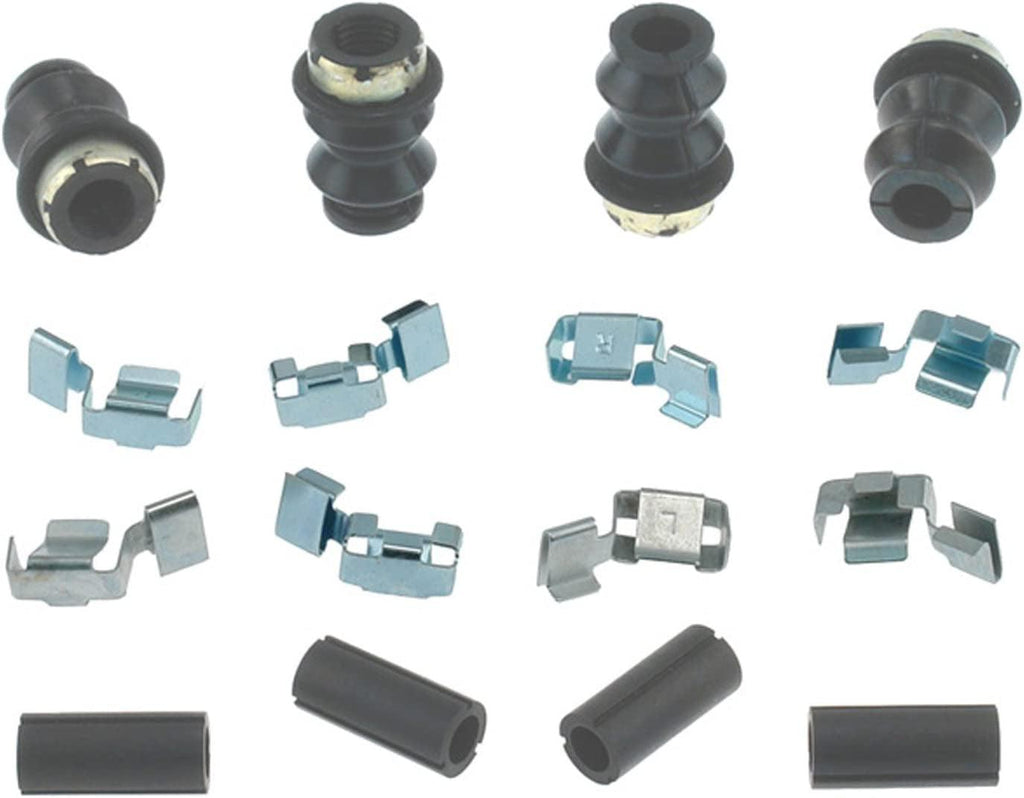 Gold 18K994X Front Disc Brake Caliper Hardware Kit with Clips, Seals, and Bushings