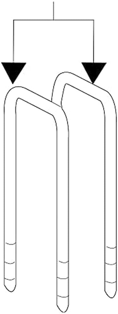 11610959 M18X2.5X315 Rear Spring U-Bolt, Black