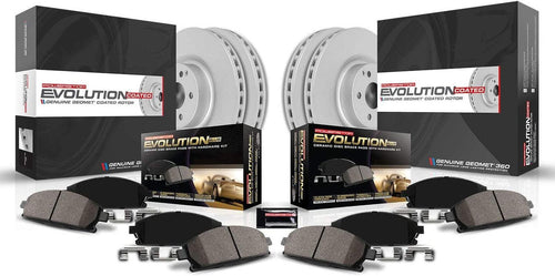 CRK6397 Front and Rear Z17 Evolution Geomet® Coated Brake Kit